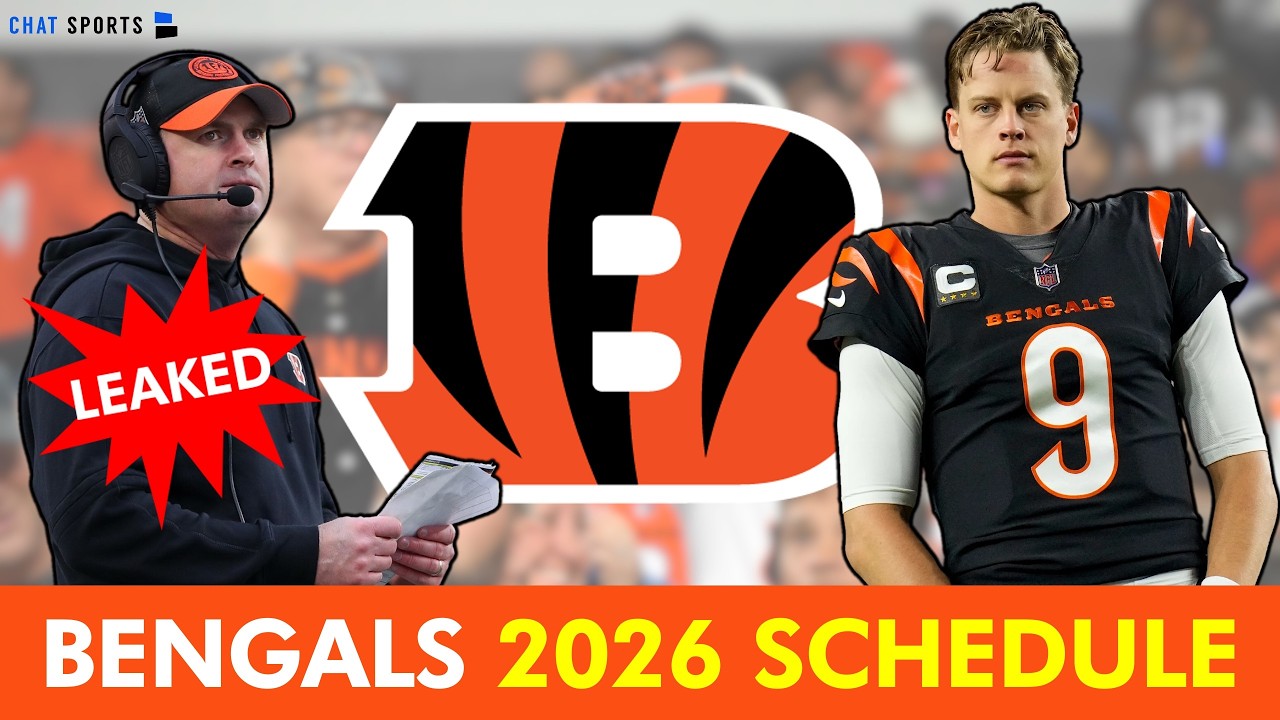 🚨 LEAKED Cincinnati Bengals 2026 Schedule - Instant Reaction & Analysis 🚨