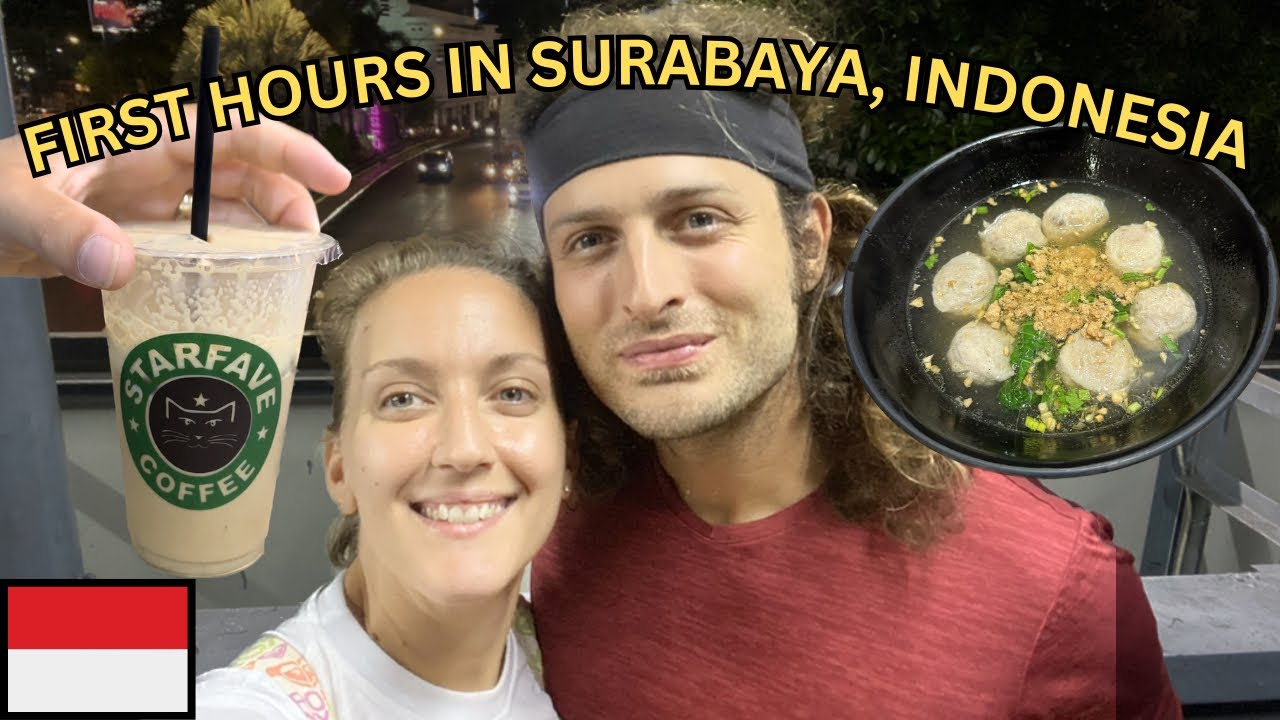First Hours in Surabaya! What an AMAZING city 🇮🇩