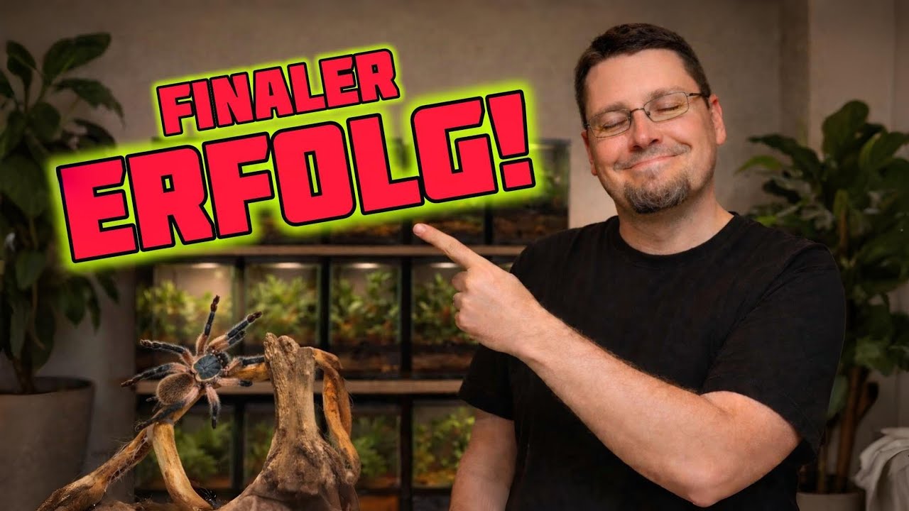 DAS PASSIERTE NACH DEM REHOUSE!!! (Monocentropus Balfouri 6er Gruppe)