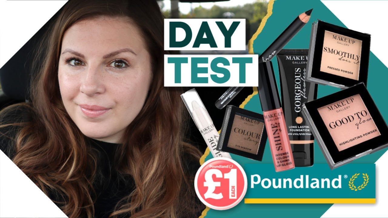 Testing POUNDLAND MAKEUP / Makeup Gallery Day Test