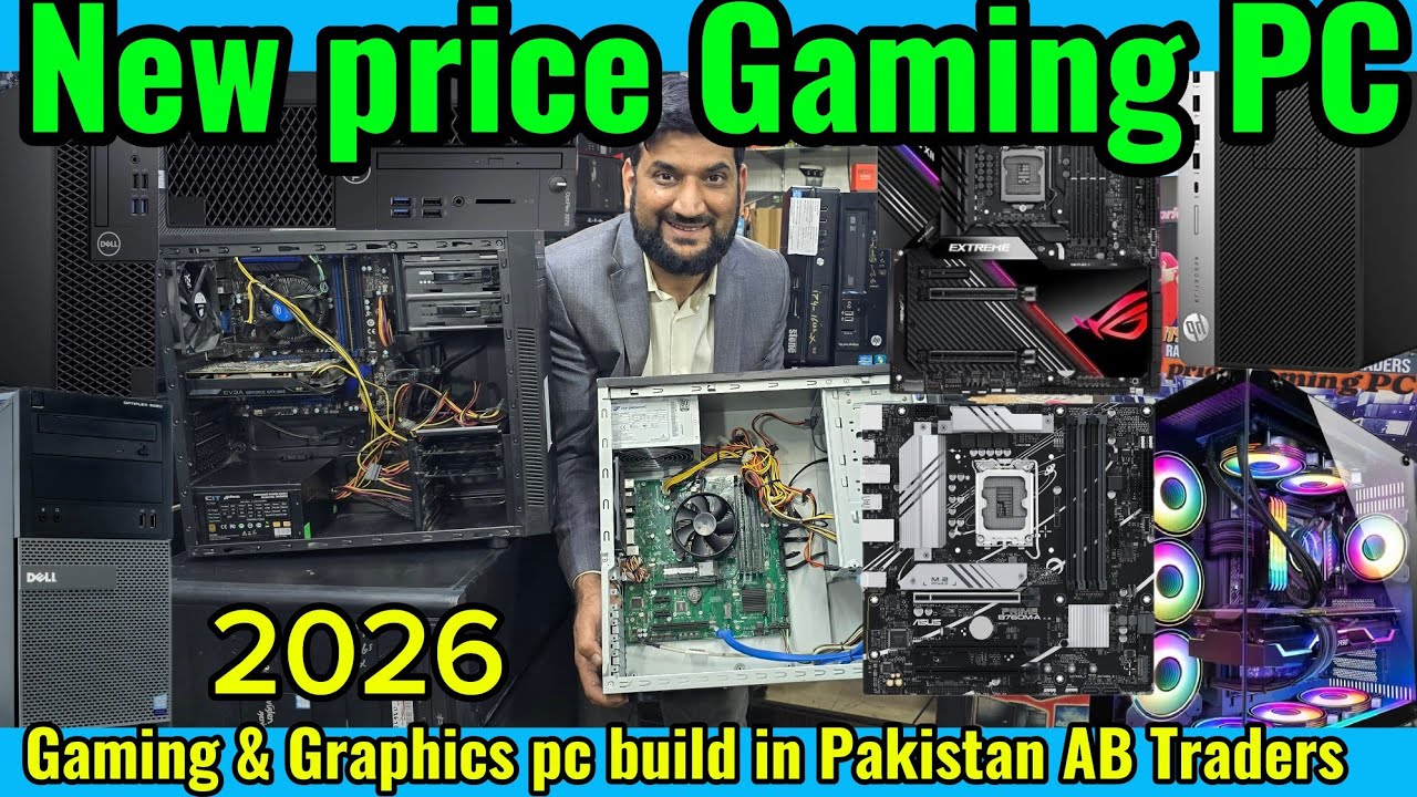 Gaming pc | Graphics pc | New stock gaming pc | MSI | Asus | Gaming pc build in Pakistan | 2026