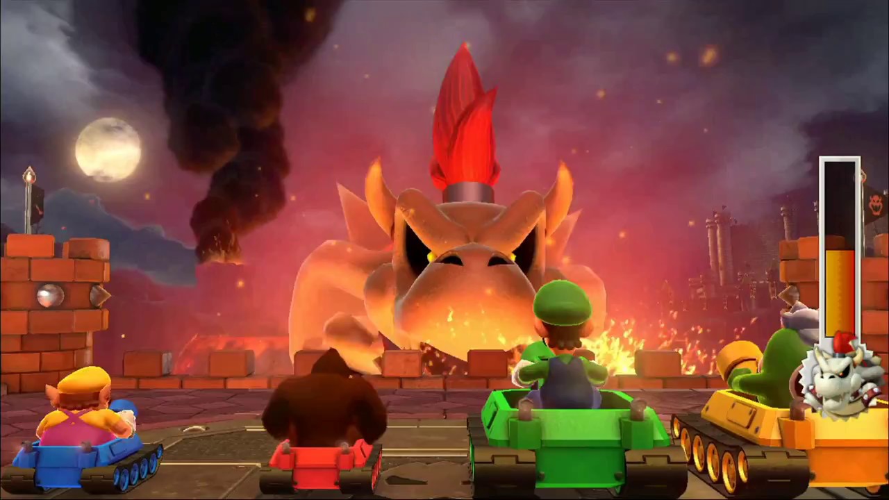 Mario Party 10 - Mario Party Mode - Mushroom Park ( 2 Player - Master Difficulty )