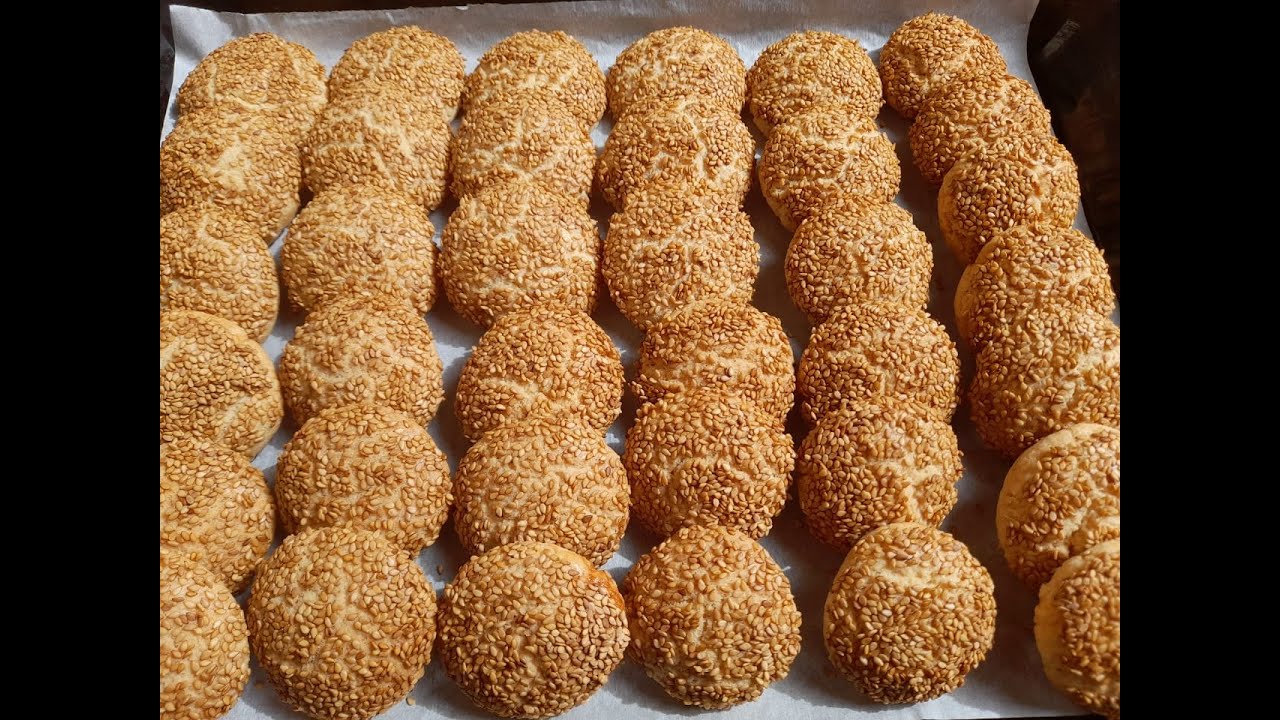 حلوة الزنجلان لشرب الشاي مذاقها هائل👌 متشبعوش منها ساهلة واقتصادية