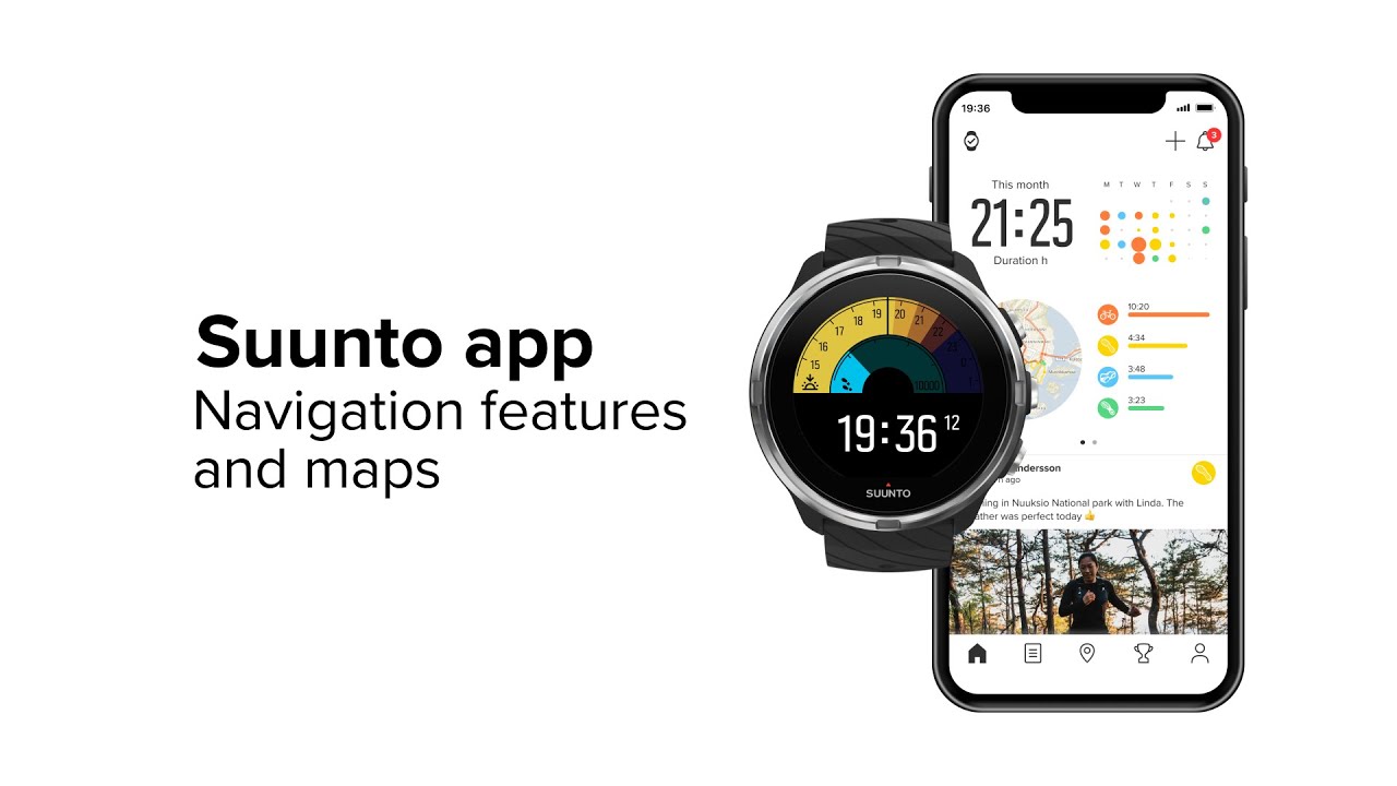 Suunto app - Navigation features and maps