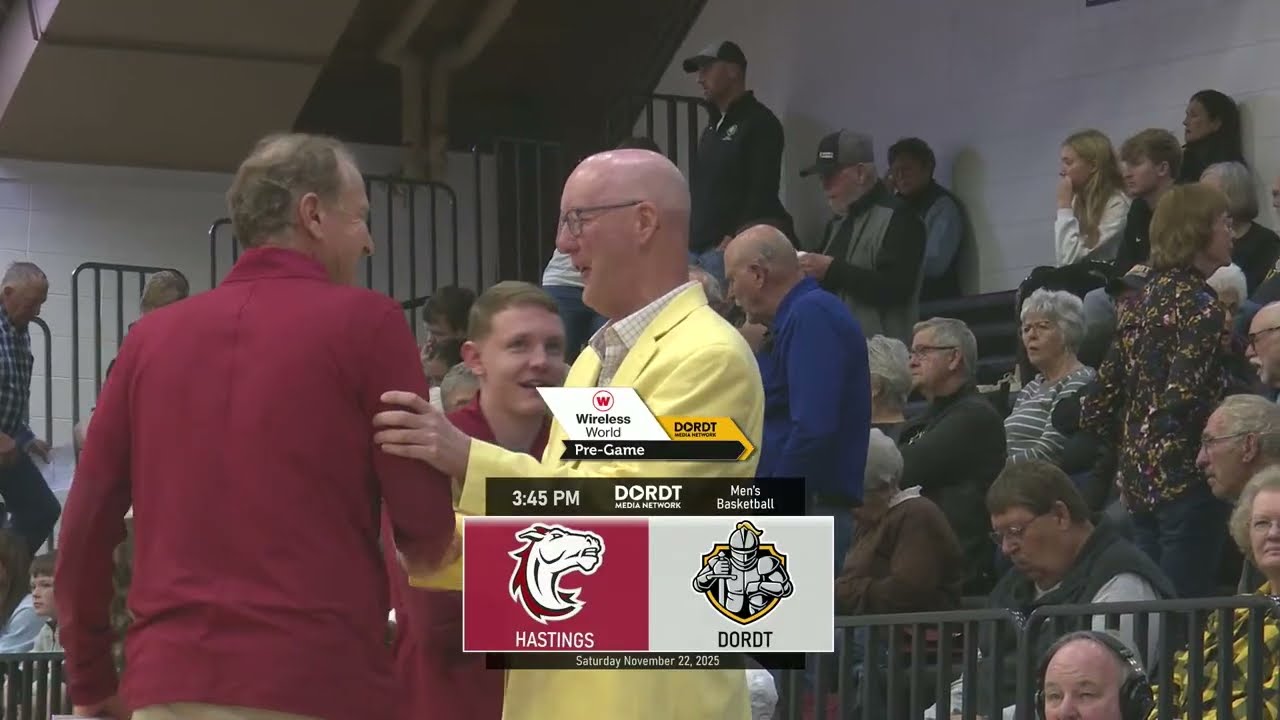 Hastings vs Dordt Men's Basketball | Nov 22, 2025
