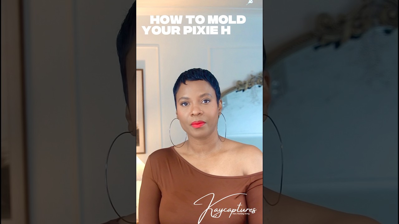 PERFECTLY MOLDED PIXIE CUT IN MINUTES!