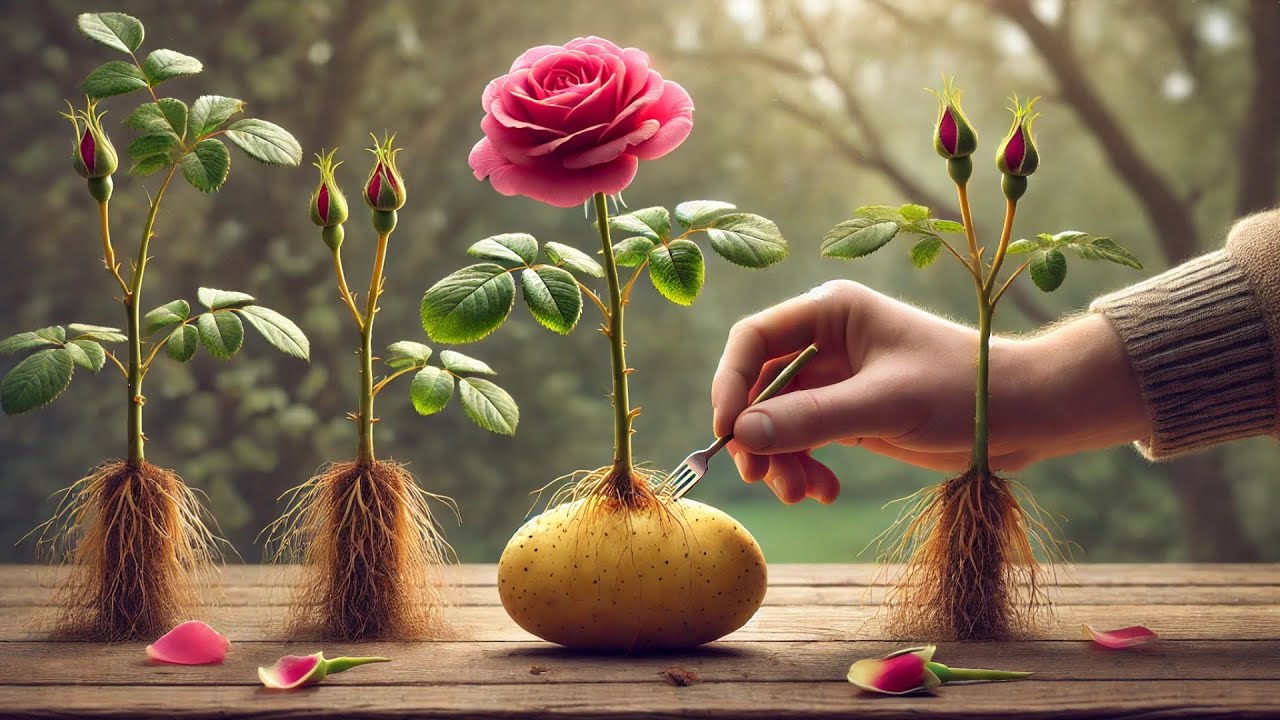 Propagating roses at home has never been easier.