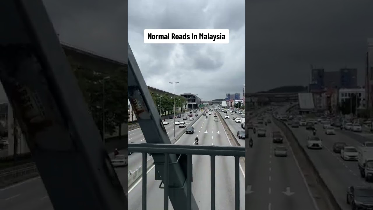 Roads in Malaysia be like #malaysia #kualalumpur #roads