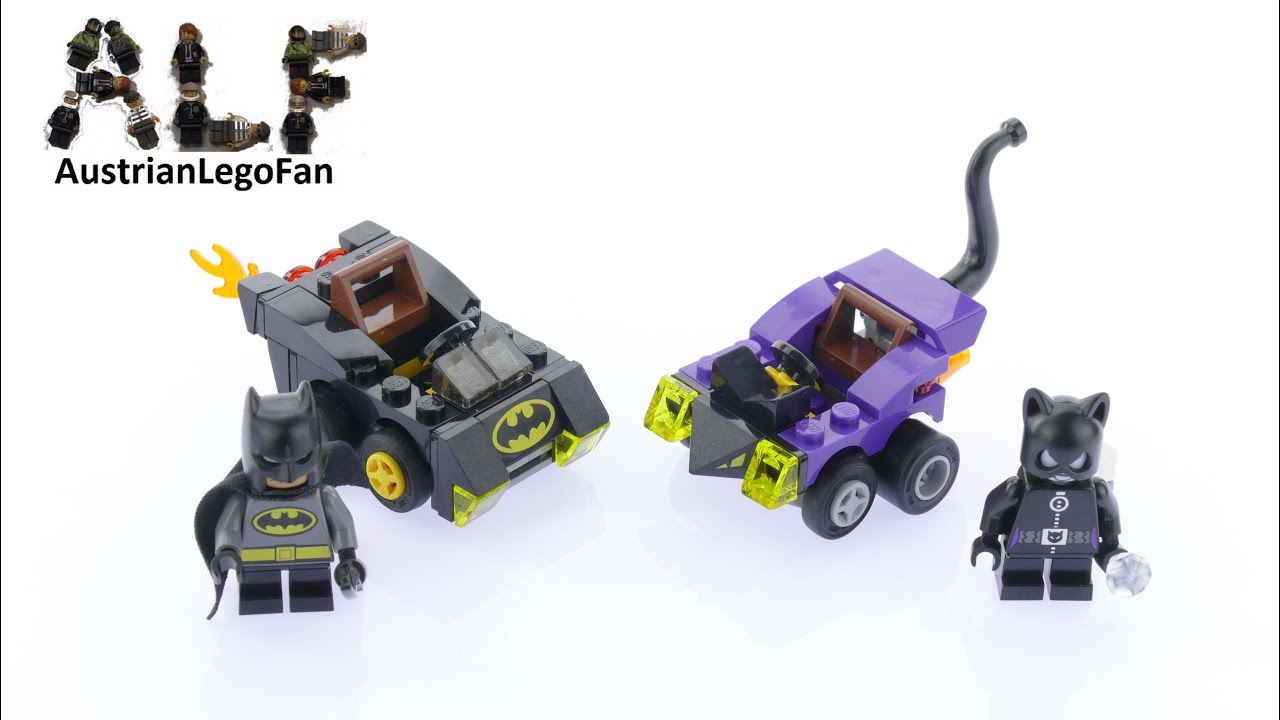Lego Super Heroes 76061 Mighty Micros Batman vs Catwoman - Lego Speed Build Review
