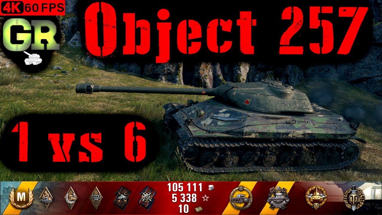 World of Tanks Object 257 Replay - 7 Kills 7.5K DMG(Patch 1.4.1)