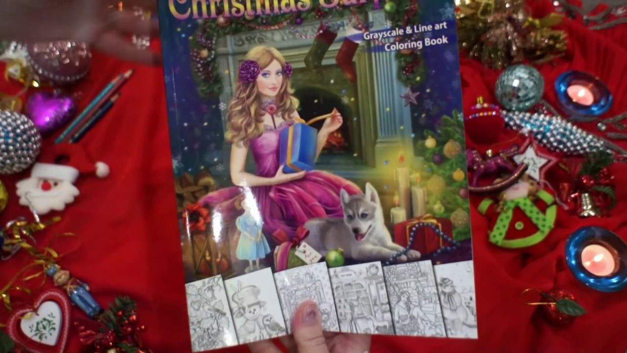 Christmas Surprise coloring book by Alena Lazareva