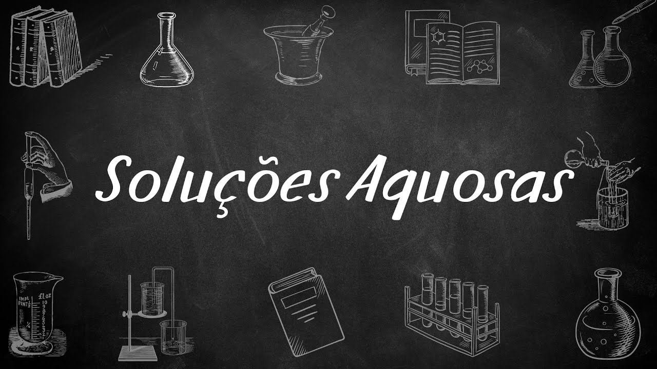 Equilíbrio iônico #1: Soluções aquosas