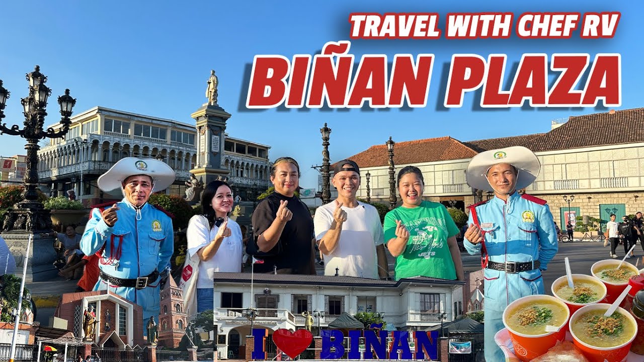 CHEF RV’s HOMETOWN! BIÑAN PLAZA TOUR WITH ERIN! #TravelWithChefRV