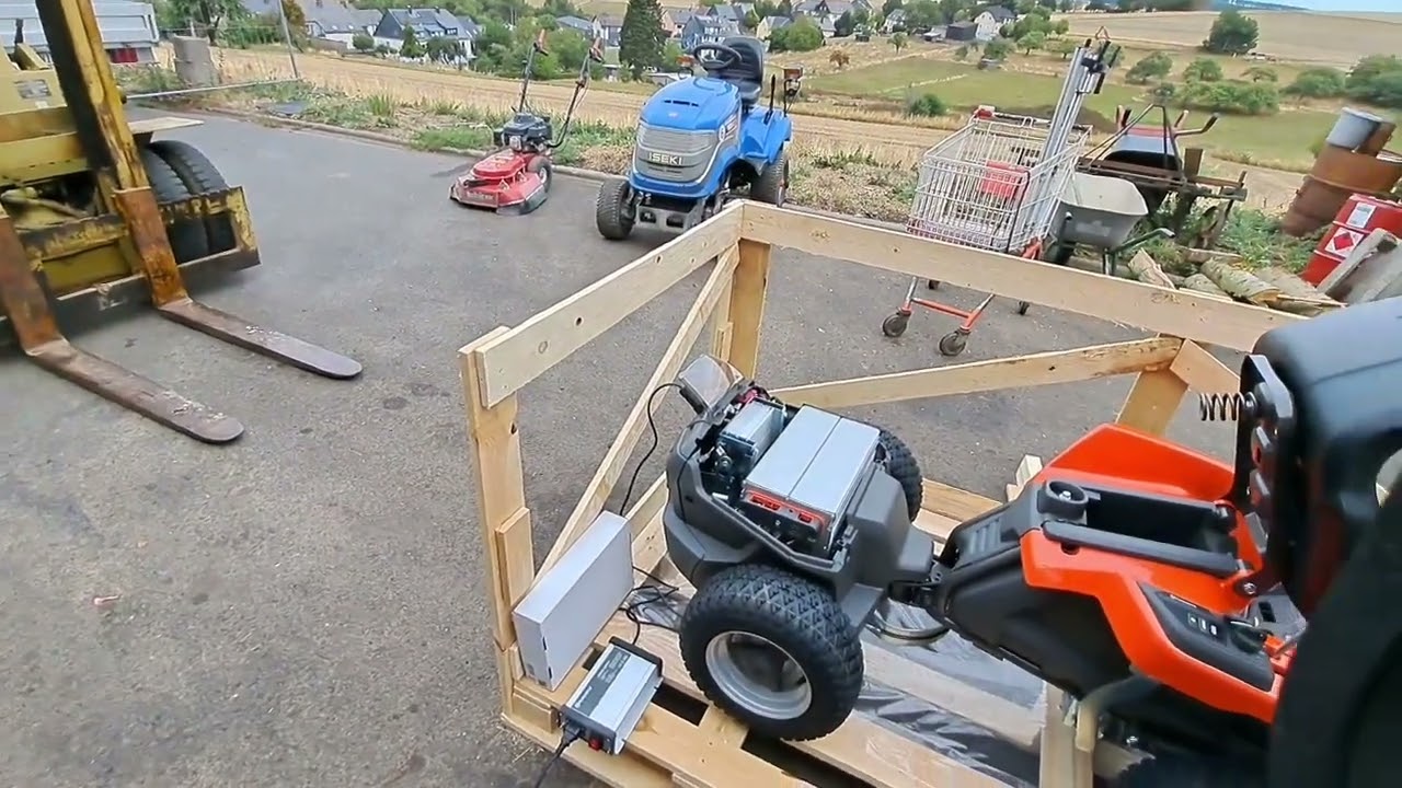 Husqvarna Elektro Rider Dampfhammer