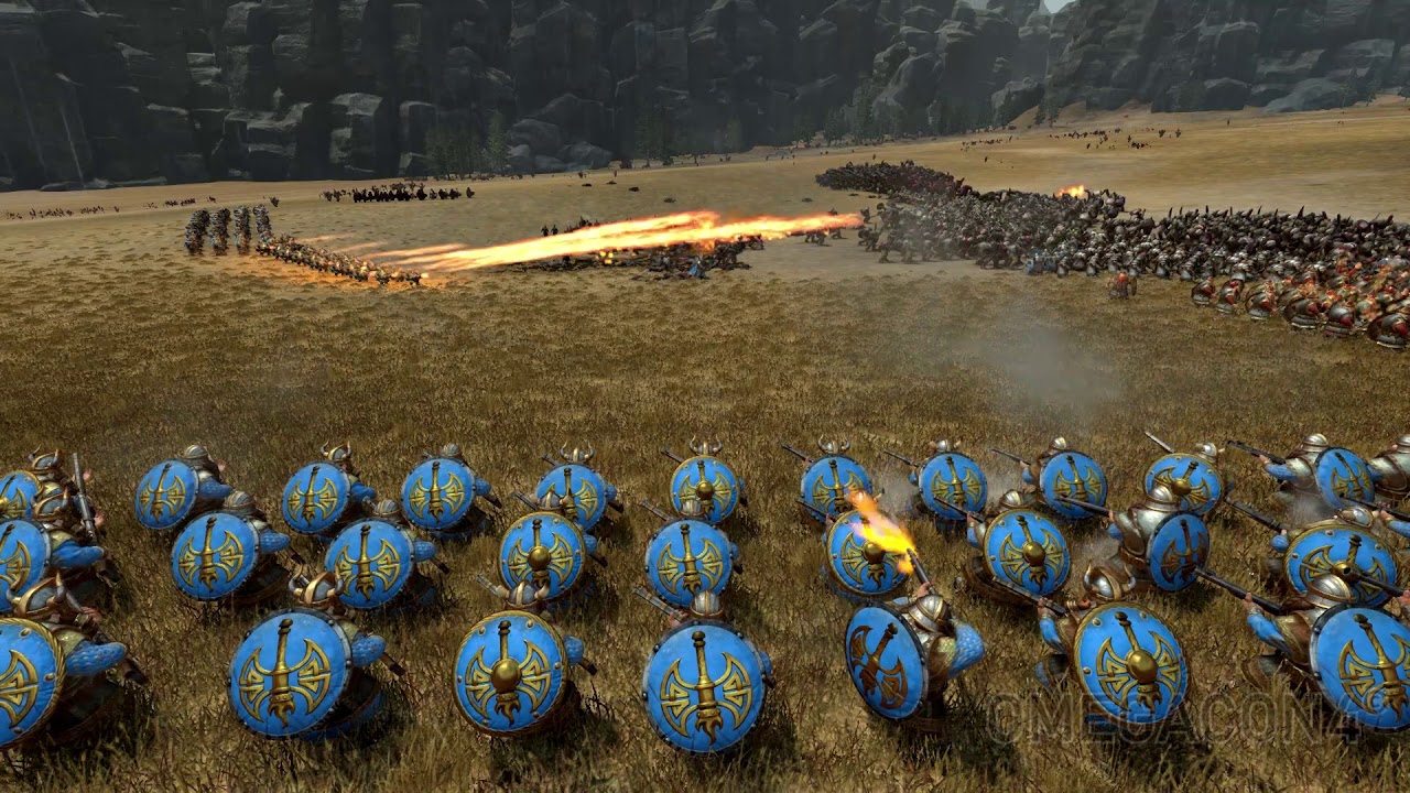 Total War Warhammer 2 Dwarves Combat Units TWWH2 1080p PC
