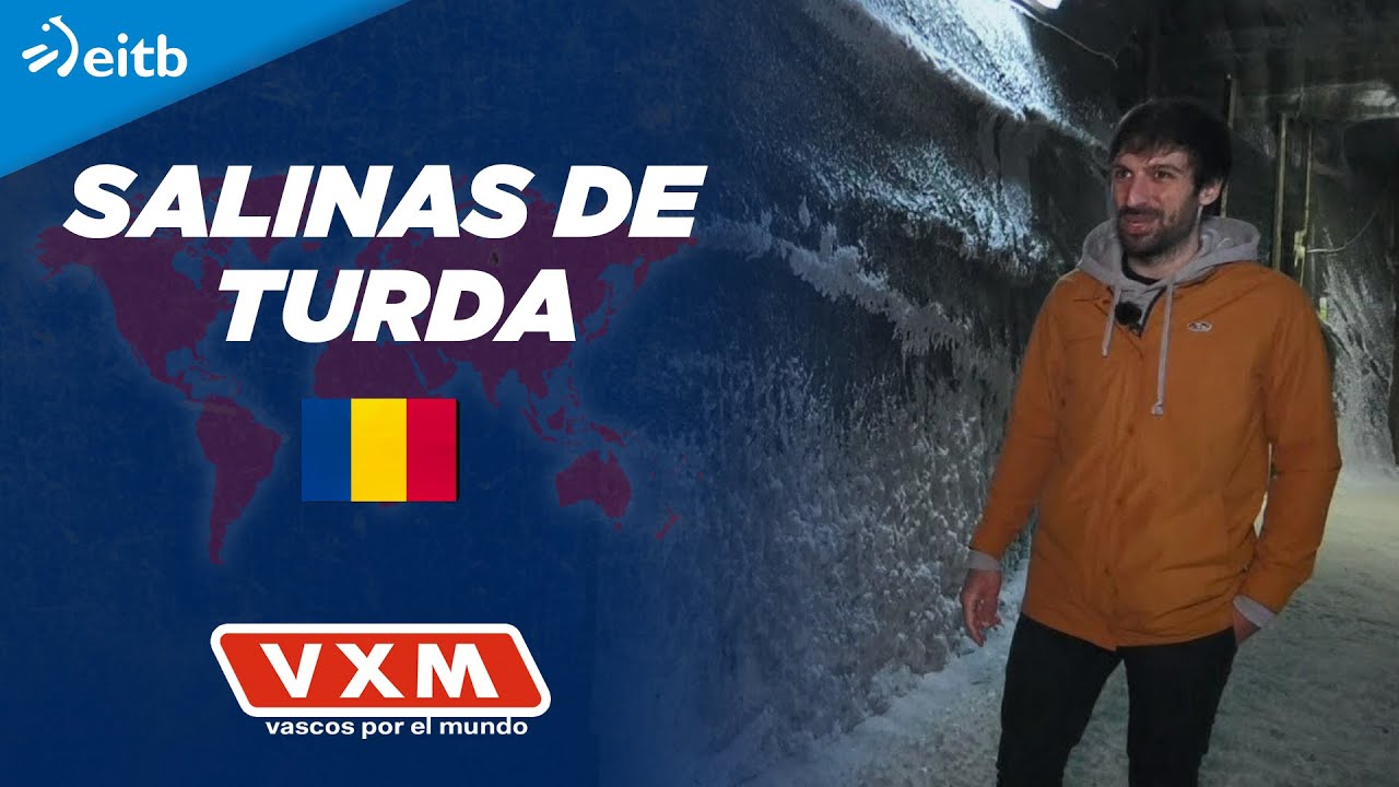 Nos adentramos en las salinas de Turda, donde está la única noria subterránea del mundo
