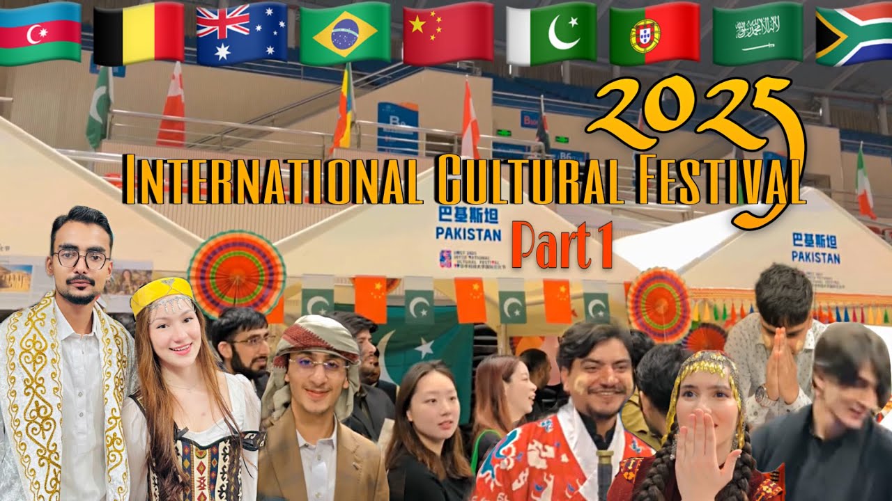 International Students Festival 2025 at HUST | Full Cultural Booth Tour