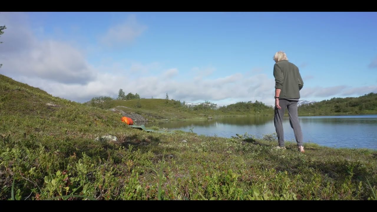 Gamling på loffen i Børgefjell, 17 dager