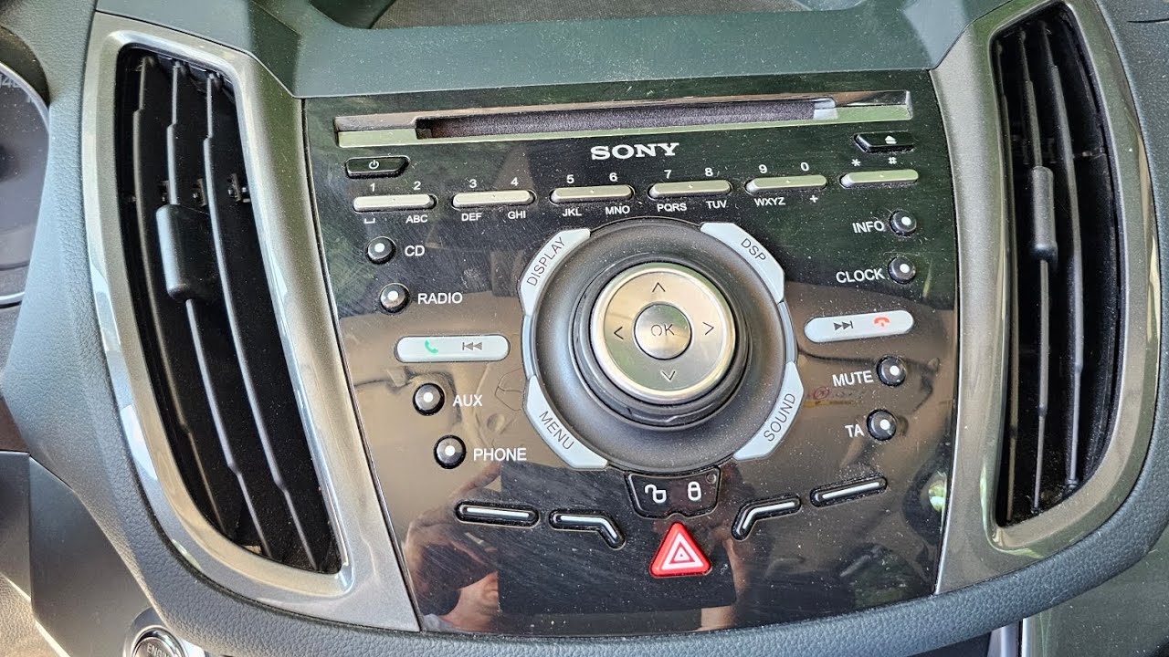 How to Remove/Replace Radio Ford Cmax