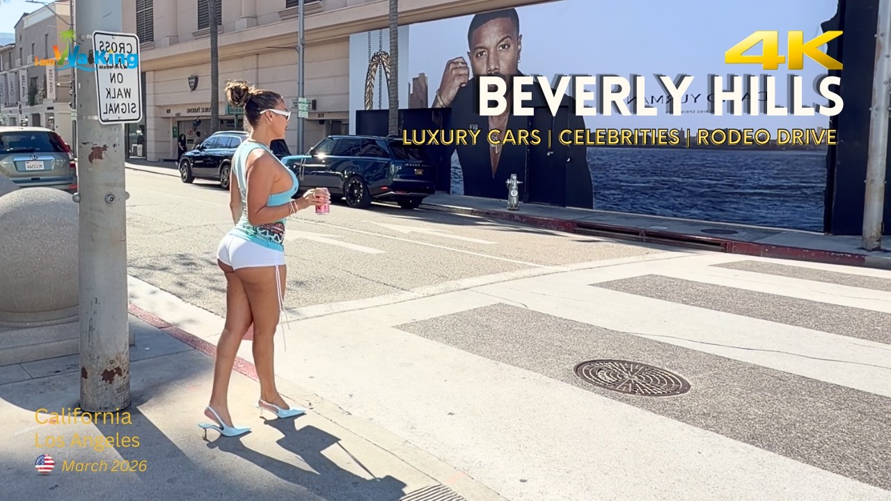 An Ordinary Day in an Extraordinary Place | Beverly Hills  🇺🇸 4K Tour