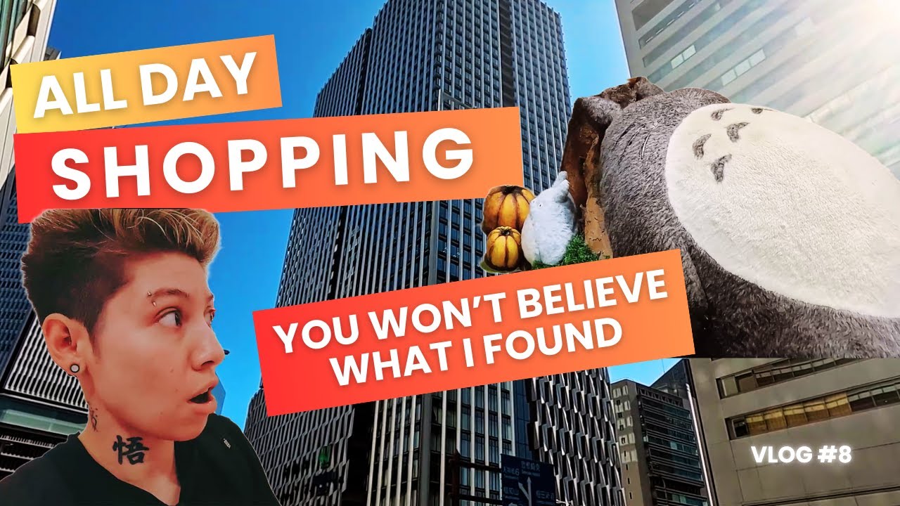 SHOPPING ALL DAY IN OSAKA JAPAN, EF ULTIMATE VLOG #8 CAN I FIND ZOIDS?