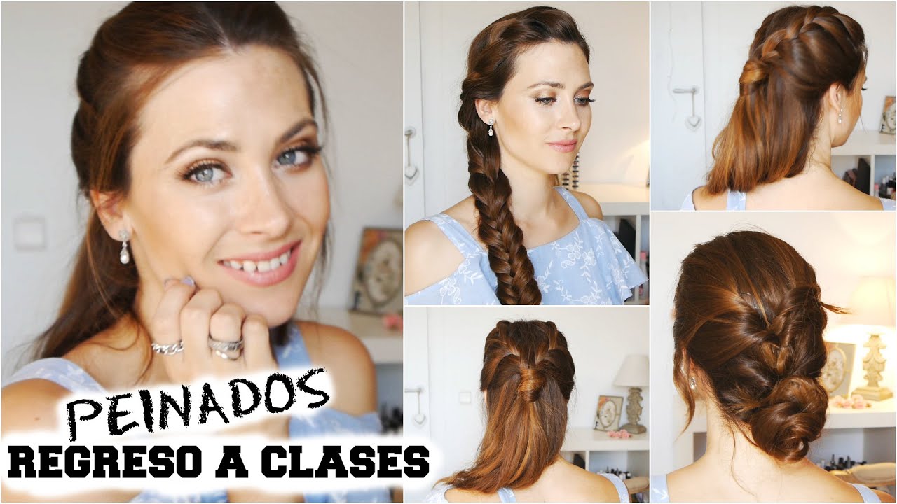 3 PEINADOS para la ESCUELA/TRABAJO/FIESTAS | Lizy P