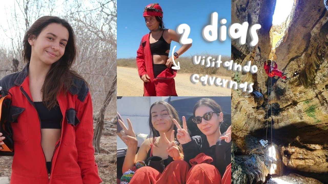 Explorei cavernas durante dois dias | Rotina de uma estudante de Geologia