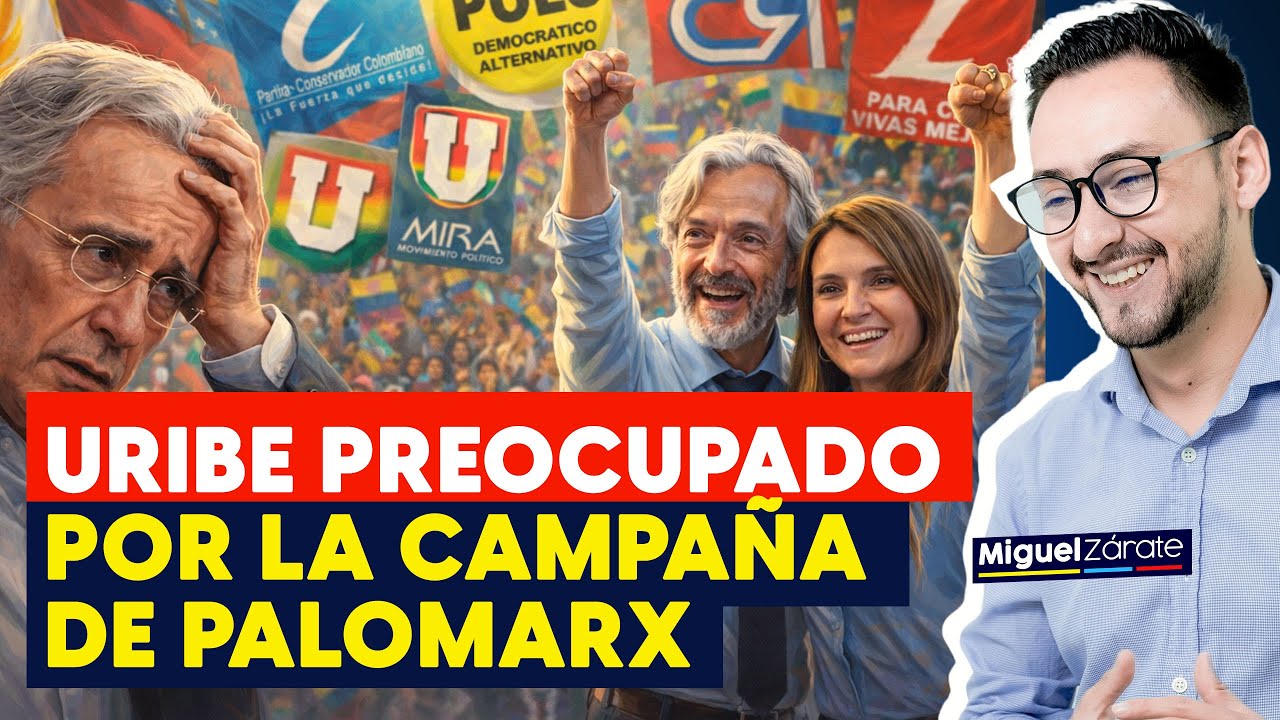 URIBE PREOCUPADO POR LA CAMPA&Ntilde;A DE PALOMA VALENCIA