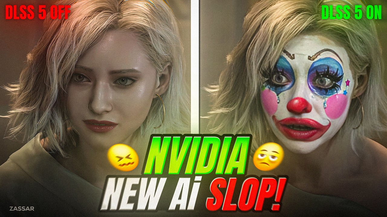 Nvidia DLSS 5 is Just AI Slop...