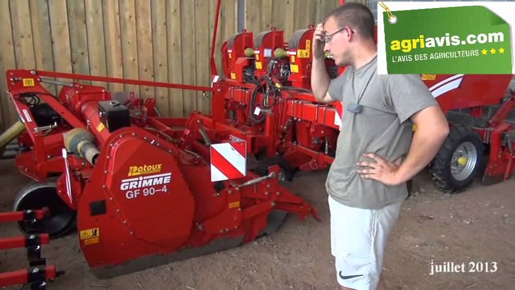 Thomas Guillemant donne son avis sur la Grimme GF 90-4