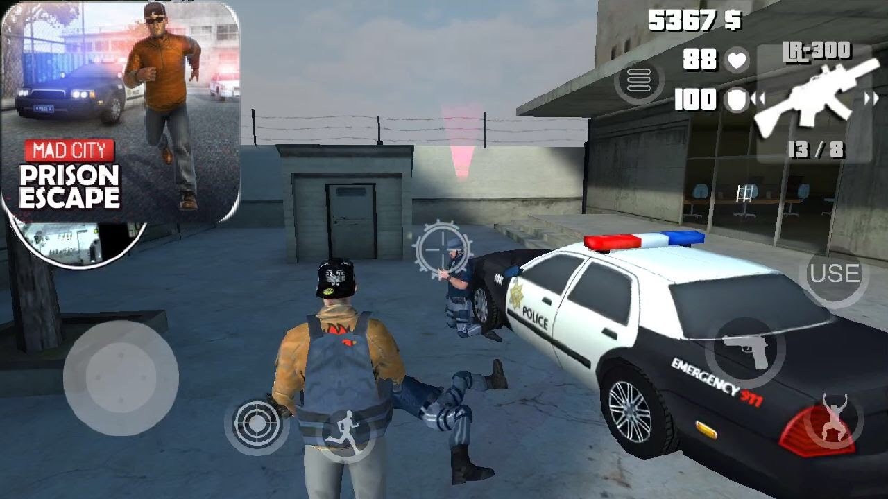 Mad City Prison Escape - Gameplay (iOS)