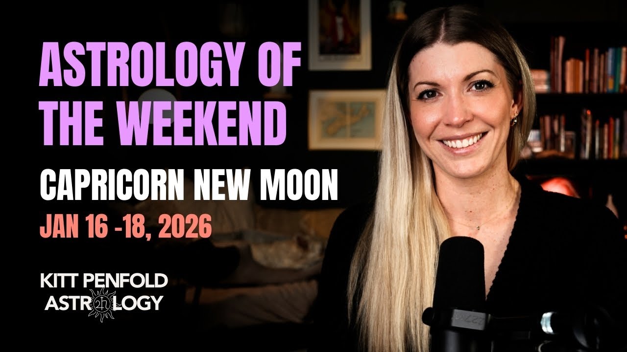 Weekend Astro Forecast 🌚 Capricorn New Moon (Jan 16-18)