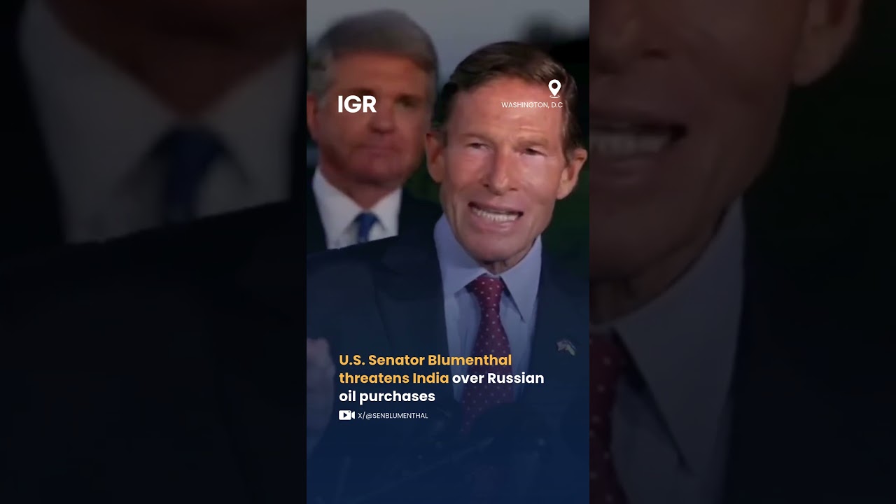 Сенатор США угрожает Индии из-за российской нефти | IGR | India Global Review