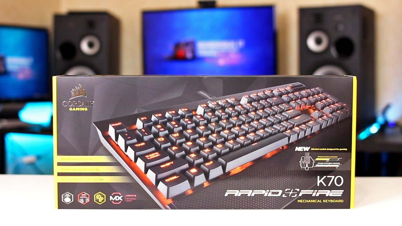 Corsair K70 RAPIDFIRE Обзор и сравнение с K70 RGB