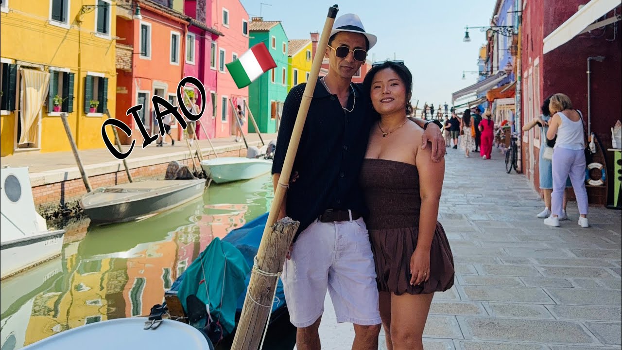 PLACE TO VISIT IN ITALY 🇮🇹 MURANO & BURANO// TIBETAN VLOG// BELGIUM