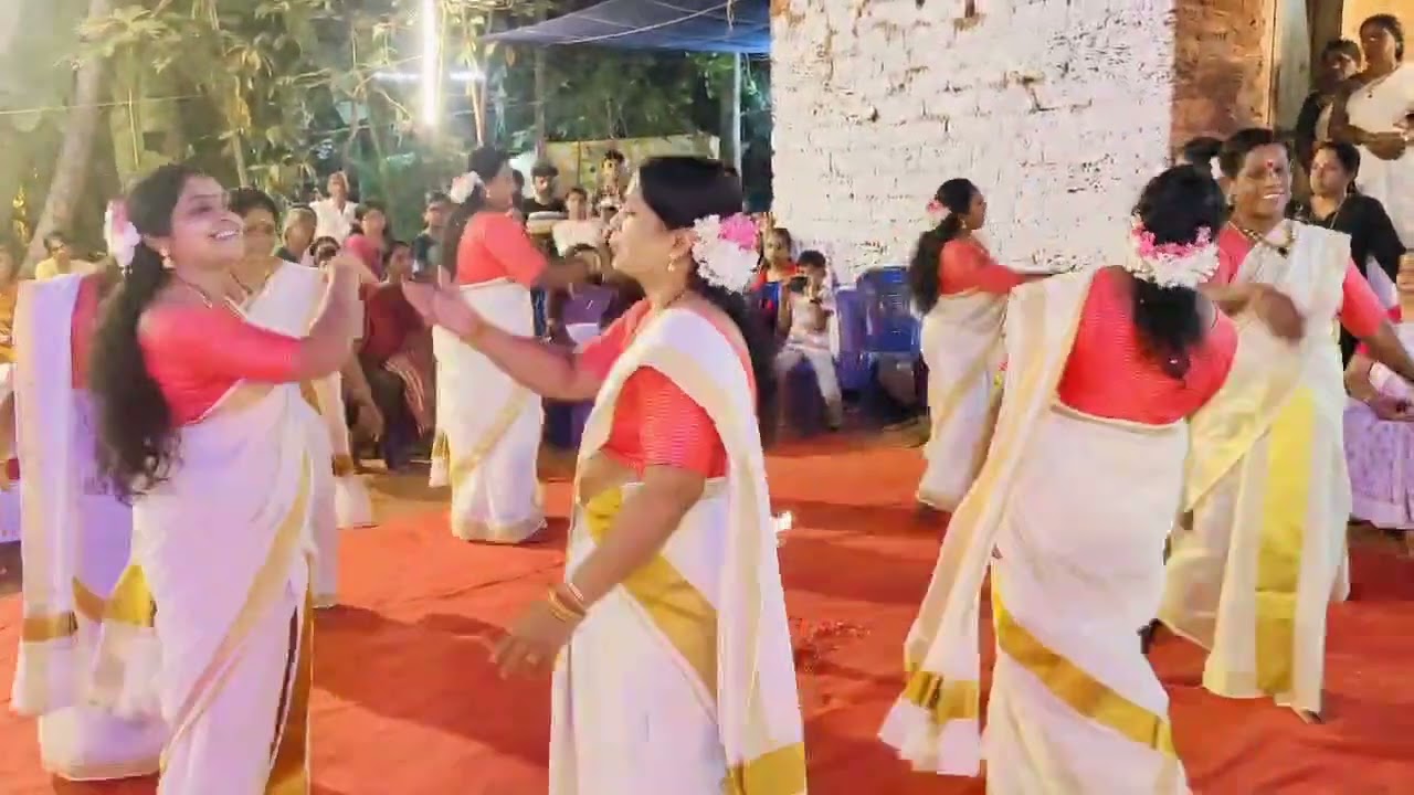 #തിരുവാതിര # വീട്ടിൽ കാവ് ഭഗവതി ക്ഷേത്രം