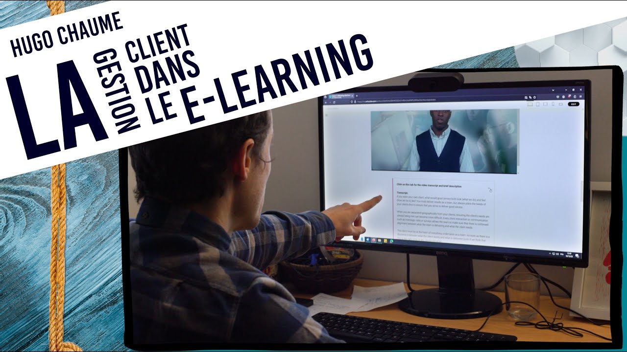 Parcours d'interview Hugo Chaume concepteur pédagogique par l'Atelier du elearning