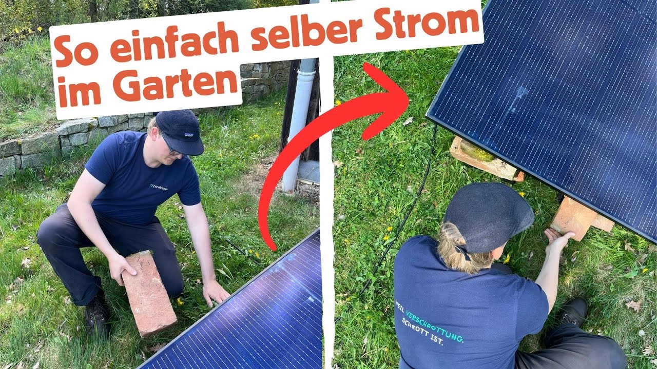 ⚡Strom im Garten?! Praktische Wege zur eigenen Versorgung