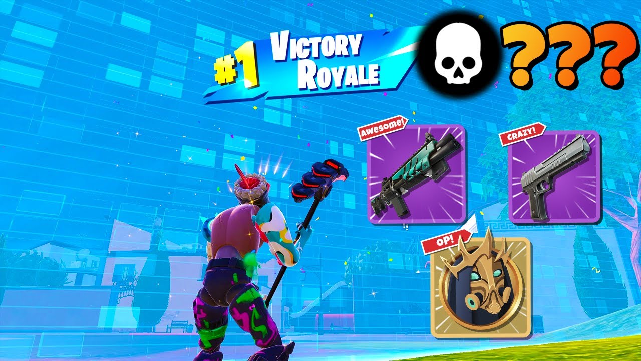 Геймплей Zero Build в режиме High Elimination Solo VS Squads (Fortnite, Глава 5, Сезон 2)