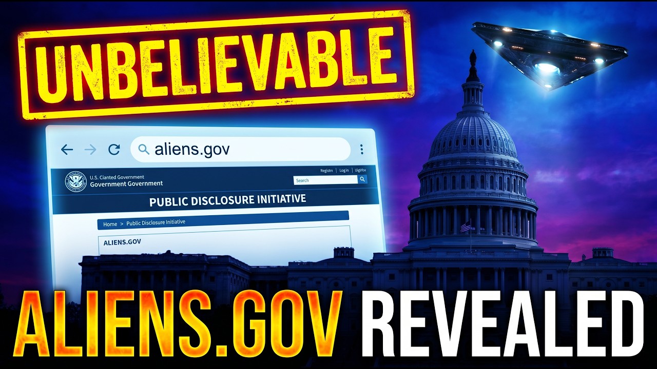 ALIENS.GOV IS LIVE: The 2026 UAP Declassification Has Begun