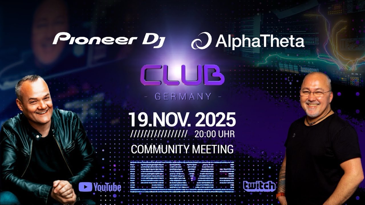 Pioneer DJ Club | Community Livestream | Support für rekordbox | #97