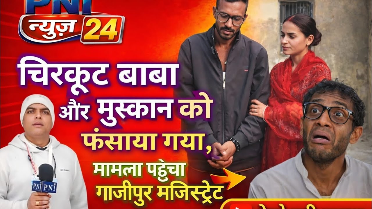 चिरकुट बाबा मुस्कान को फसाया गया मामला पहुंचा गाज़ीपुर कोर्ट आईए देखते हैं पूरी कहानी