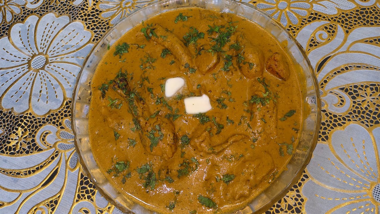 Authentic Butter Chicken Recipe | Creamy Restaurant Style Butter Chicken Vlog😋