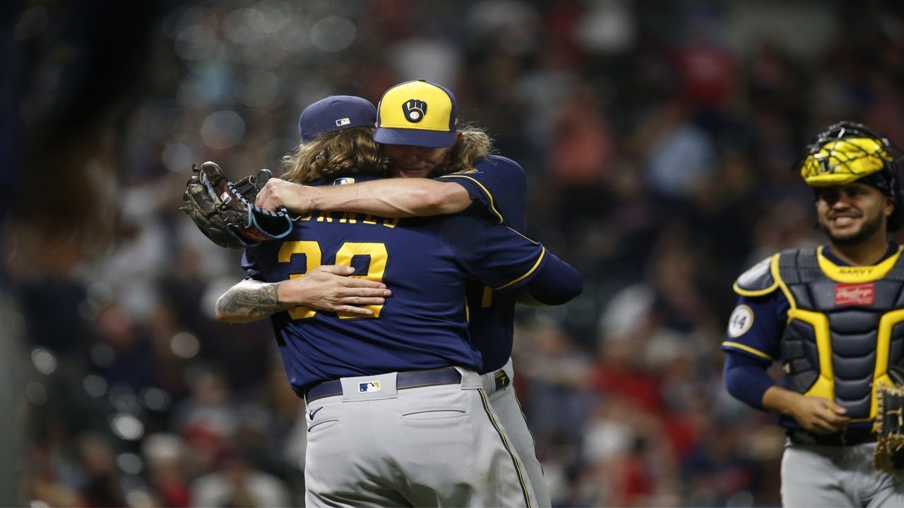 NO HITTER! Corbin Burnes & Josh Hader combine for 2nd no-no in Brewers history! Watch All 27 Outs!