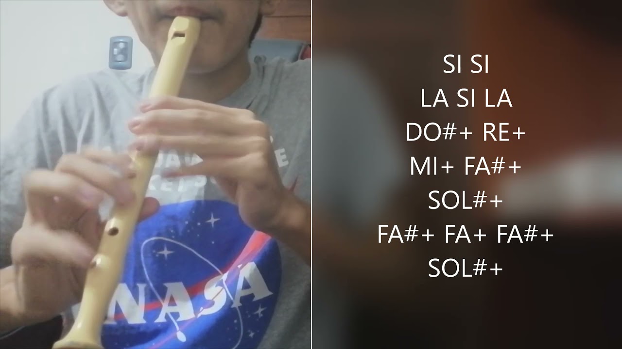 TUTORIAL Flauta Dulce - YOUR LIE IN APRIL