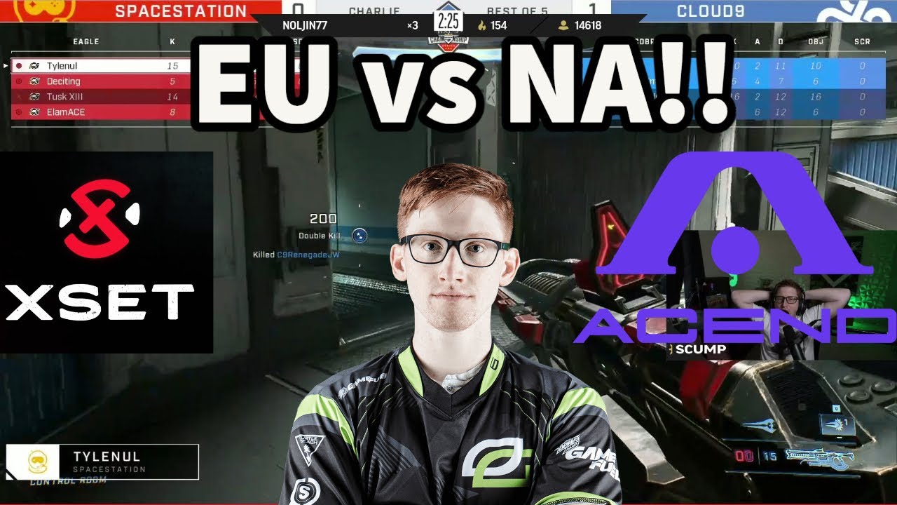 OpTic Scump Reacts To EU Dominating NA In CTF At Raleigh!!!