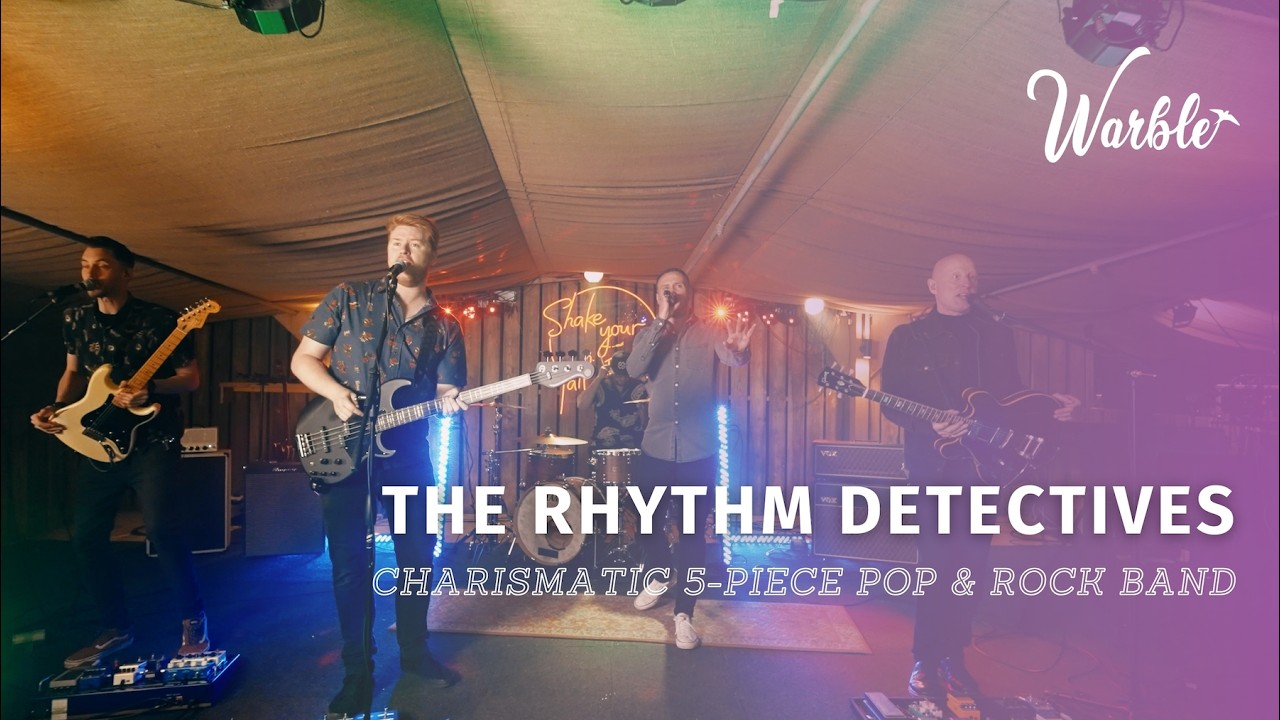 The Rhythm Detectives // Party-Starting Pop, Rock & Indie Band // Book Now at Warble Entertainment