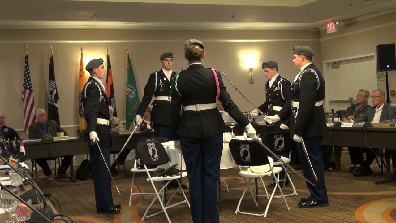 JR. ROTC Full POW/MIA Missing Man Table Ceremony
