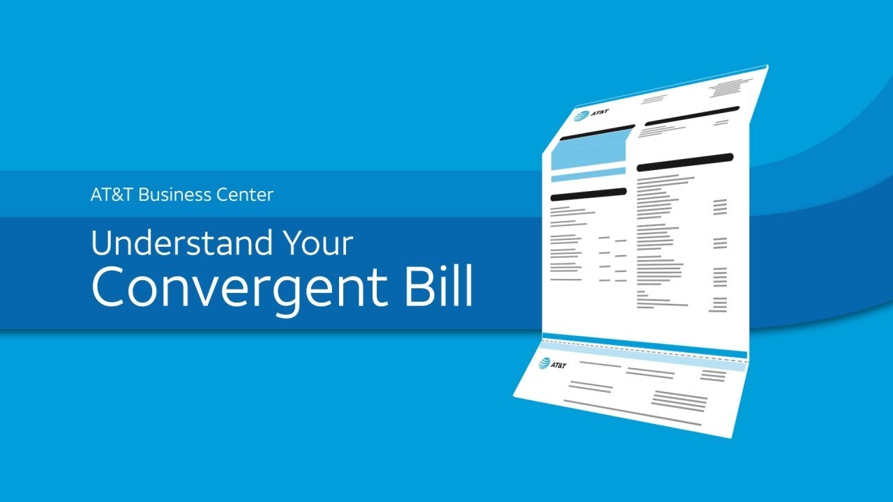 Understand Your Convergent Bill