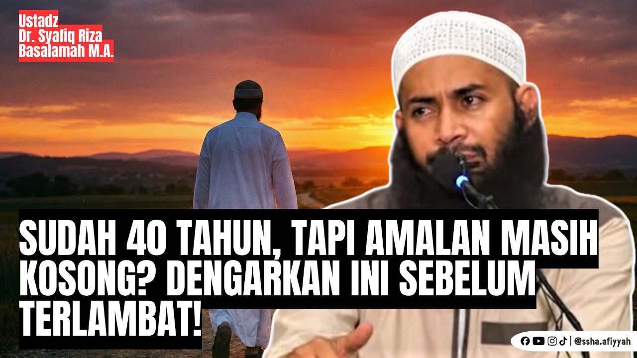 Inilah Peringatan Allah untuk Orang yang Sudah Memasuki Usia 40 Tahun